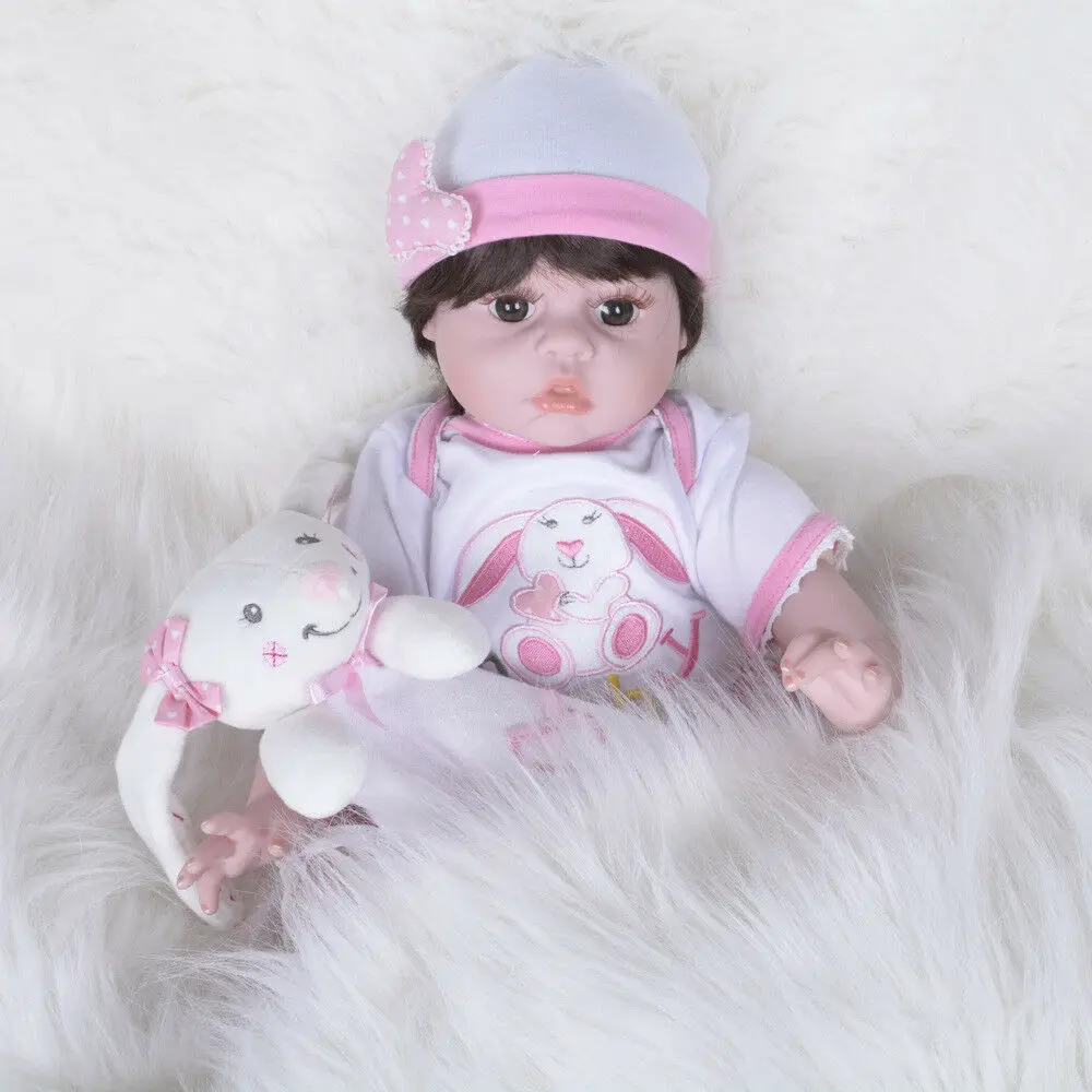 Reborn baby Doll ручная работа, Реалистичная виниловая кукла принцессы для девочек, подарок для ребенка, 22 дюйма, Детская кукла, игрушки для девочек, игрушки для детей