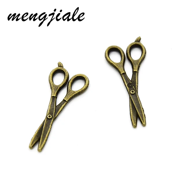 Breloques Coniques En Zinc Pour Bijoux DIY - Lot De 40 Pièces - Formes Rondes Et Carrées - Argenté - Pour Bracelets, Colliers, Porte-clés