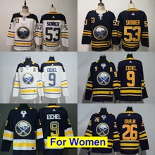 Все сшитые женские майки Buffalo Jack Eichel Rasmus Dahlin Jeff Skinner