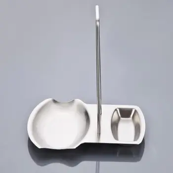 

1Pcs Kitchen Pot Lid Shelf Kitchen Organizer Pan Cover Lid Rack Stand Sponge Spoon Holder Dish Stainless Steel Rack Accessories