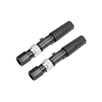 

uxcell 2 pcs FC/UPC Optic Fiber Quick Connector for Server Rack, Patch Panel Fast Adapter for FTTH/OD