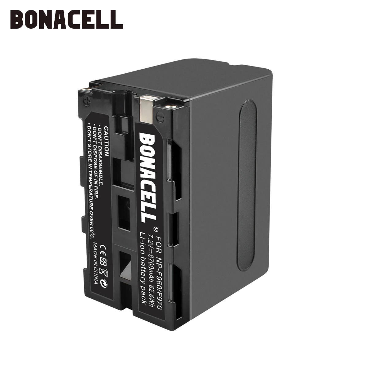 Bonacell 7,2 V 8700 мА/ч, NP-F960 NP-F970 NP F960 F970 F950 Батарея для sony PLM-100 CCD-TRV35 MVC-FD91 MC1500C L50 - Цвет: 1 Pack Battery