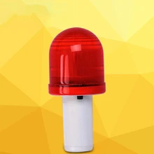

LED Road Cone Warning Light Retractable Traffic Roadblock Lamp Red Emergency Strobe Warning Light Traffic Barricade Light