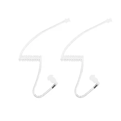 Oreillettes à Tube acoustique, Tubes de bobine de remplacement Style FBI pour les casques de Radio bidirectionnelle, talkie walkie 