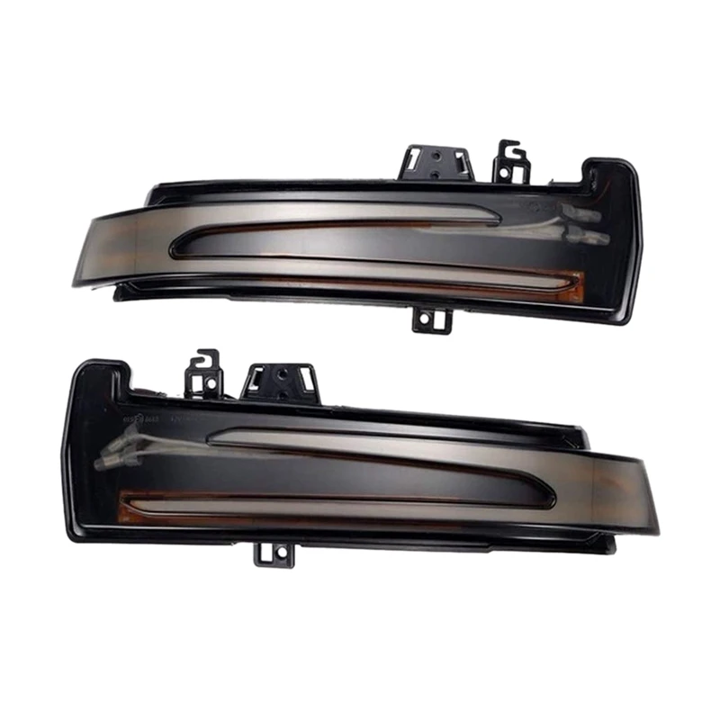 Car Rearview Mirror LED Dynamic Turn Signal Light Indicator Blinker For Mercedes-Benz A B S C E GLA GLK W176 W246 W204 | Автомобили и