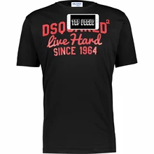 Новая футболка Dsq2 S71Gd0131 S21600 900 Футболка с принтом унисекс Размер: S-3XL