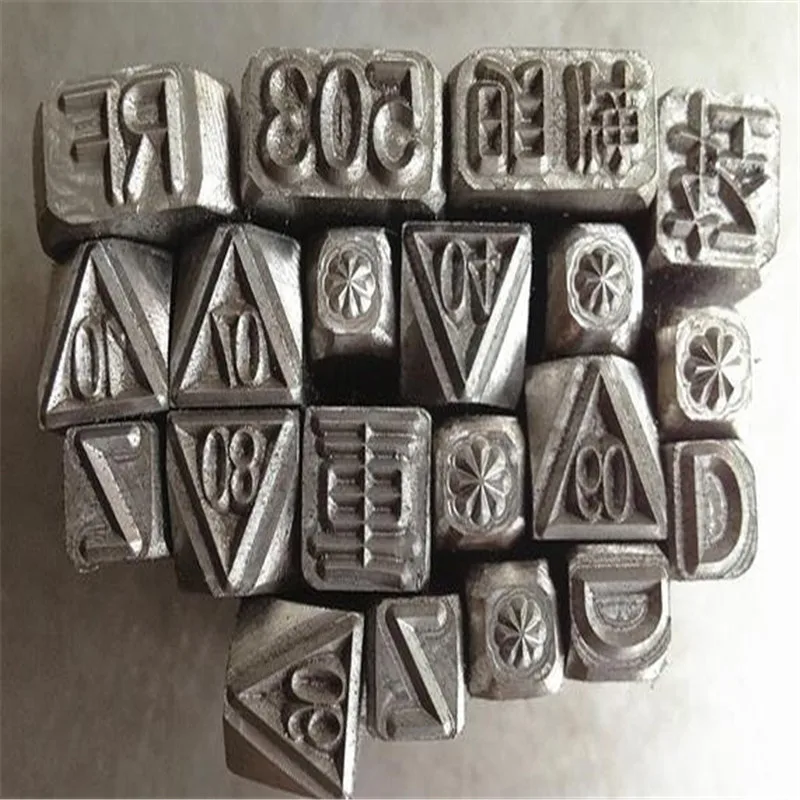 

Jewerly Steel Stamp metal DIY handmade for Jewelers custom-made Carving Leather Craft Stamps Set Craft Tool Set