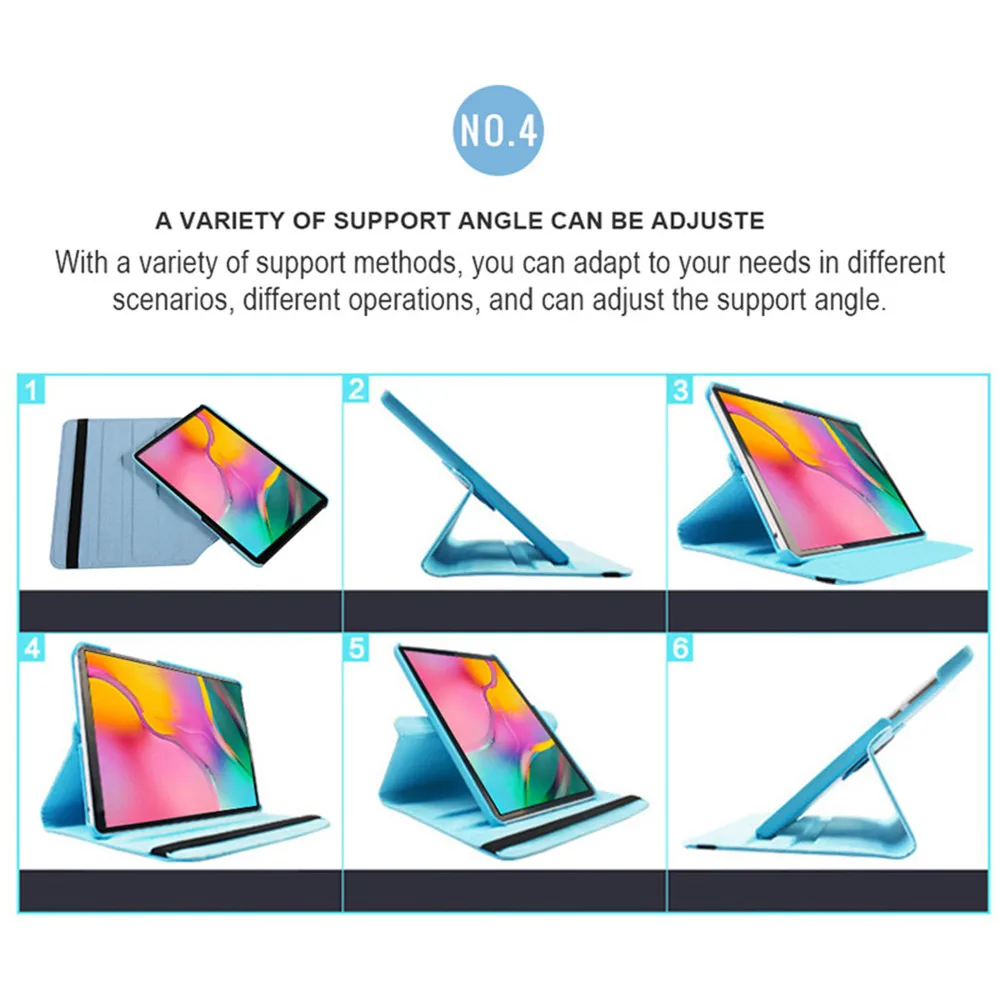 360-Degree-Rotaing-PU-Leather-Case-for-Samsung-Galaxy-Tab-S5e-2019-10-5-Tablet-SM (2)