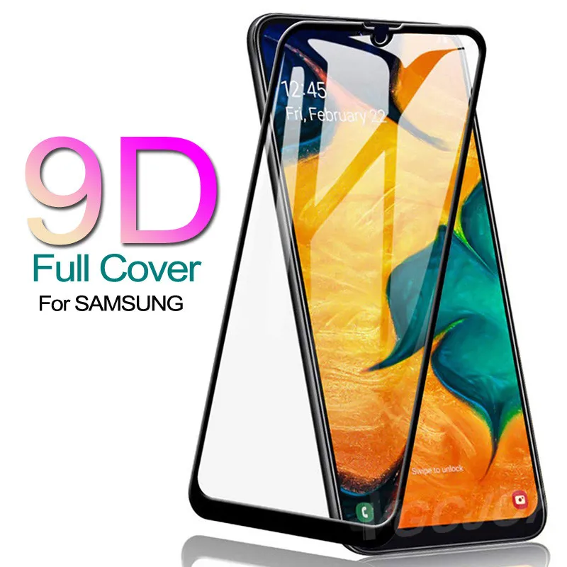 

9D Protection Glass on For Samsung Galaxy A10 A20 A30 A40 A50 A60 Screen Protector For Samsung A70 A80 A90 Glass M10 M20 M30 M40