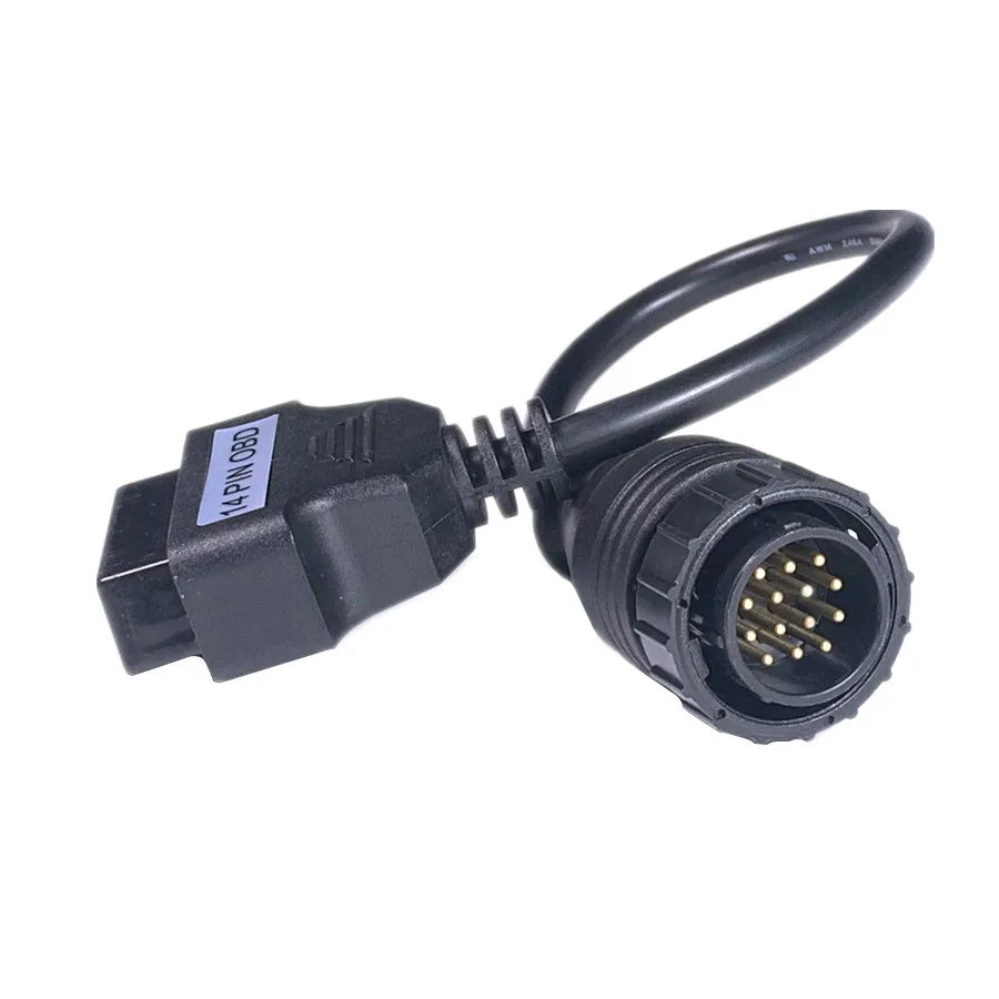 A + Full pin Me r cedes B E NZ Sprinter 14 на 16 obdii obd2 obd 2 адаптер|Кабели и коннекторы для диагностики