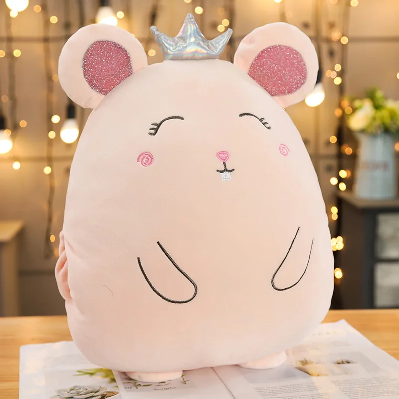 mouse Новинка, плюшевая игрушка для дивана, плюшевая игрушка для дивана, плюшевый Лев, кролик, динозавр, подушка, рождественский подарок, украшение для дома - Color: mouse