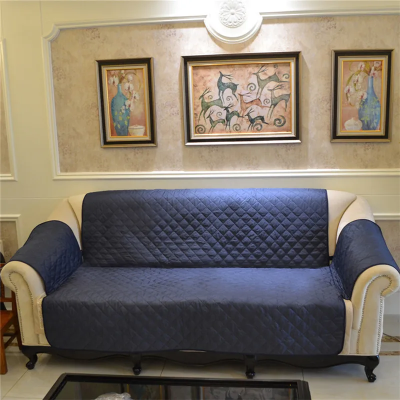 P Three Seater Высококачественный чехол для дивана для собак, домашних животных, растягивающийся чехол для дивана, защитный чехол для дивана, одноместный/двухместный/Трехместный Чехол - Цвет: P Three Seater