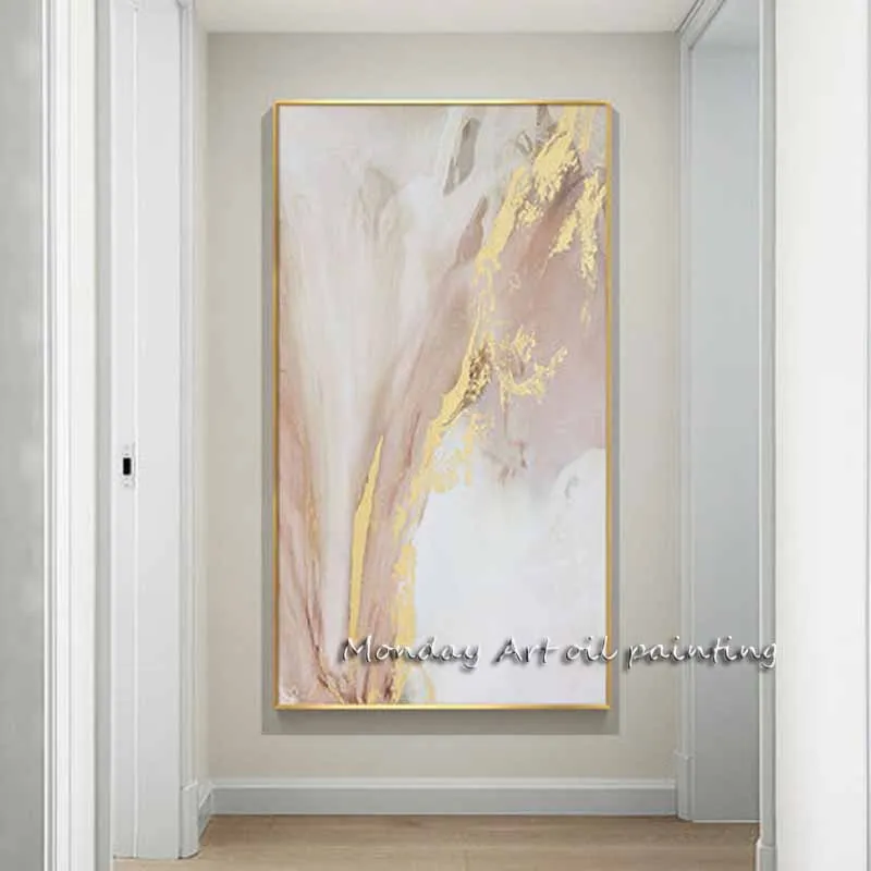 Preise Handgemalte Moderne gold leinwand Öl Gemälde wand malerei Abstrakte gold Öl Malerei kunst bild Wohnzimmer dekoration