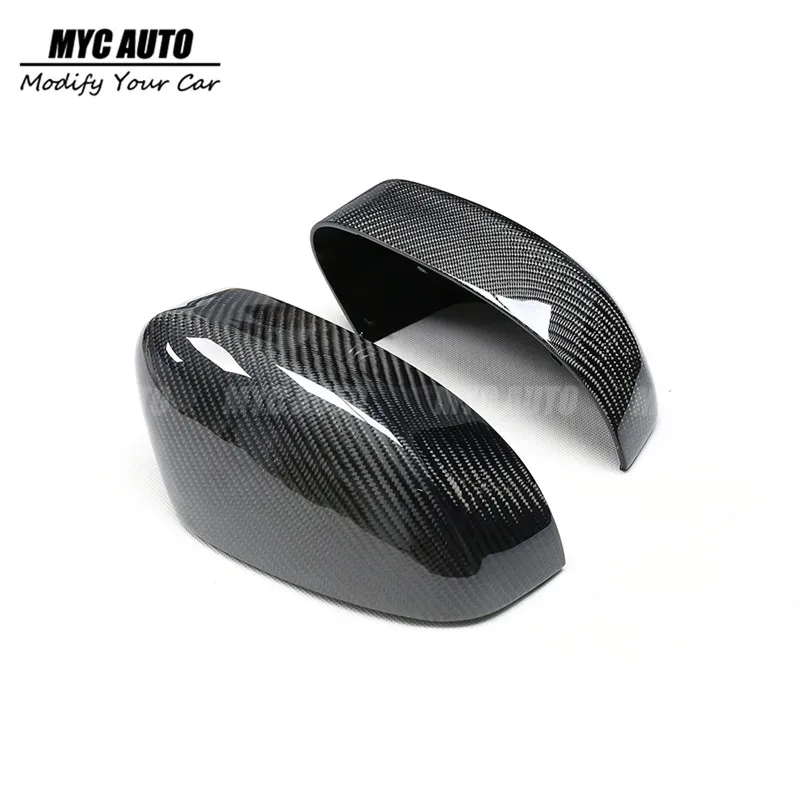 Сменная Крышка для зеркала из углеродного волокна для Ford Focus MK2 MK3 RS ST 2008 2009 2010 2011 2012 2013- с зеркальным покрытием