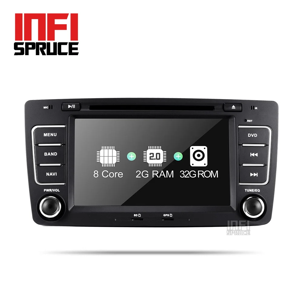 

Infispruce Android 9.0 car dvd for Skoda Octavia 2009-2013 with 8 octa core radio stereo gps navigation car stereo media player