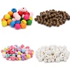 100pcs Natural Wooden Beads Round Colorful Loose Spacer Wood Beads for Jewelry Makings Handmade Bracelet Beaded DIY Wholesale ► Photo 2/6