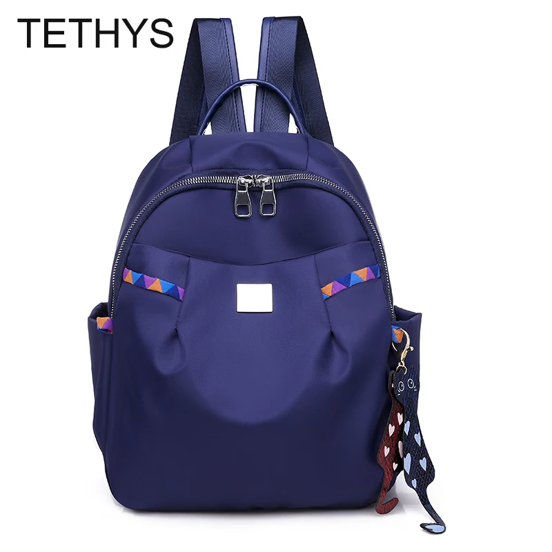 cheap TETHYS Fashion Backpack Designers Brand Women Waterpoof Backpack Women Bags High Quality School Bags for Teenage Girls Mochila