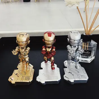 

OUSSIRRO Iron Avenger Man Super Hero Mobile Phone Holder for Mini Desk Stand for Lovely Phone Stand Holder