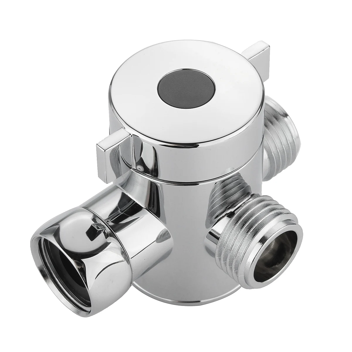 

3 Way Tee Connector Shower Head Diverter Valve G1/2" Three Head Function Switch Adapter Valve For Toilet Bidet Shower