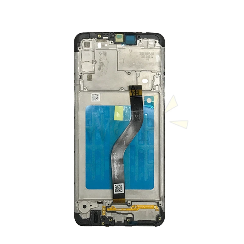 Black with frame Для samsung Galaxy A20s ЖК-дисплей Дисплей A207 кодирующий преобразователь сенсорного экрана в сборе с рамкой SM-A207F/DS A207U Замена+ Инструменты - Цвет: Black with frame
