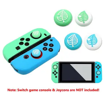 

Silicone Protective Case For Nintendo Switch Animal Crossing Anti-fall ShockSilicone Cover For Switch Gamepad Switch Controller