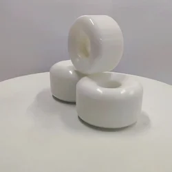 Professional Manufacture 102A 55D 52MM H Shape White Custom Oem Blank Street Skateboard Long Board Gyroroue Skate Board Wheels