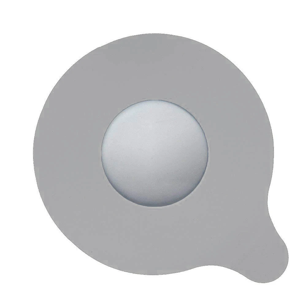 Silicone Bathroom Drainer Hair Stopper Floor Bathtub Drain Stopper Sink Cover Filter Bathroom Tool - Цвет: Gray