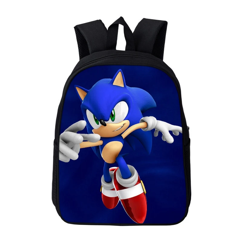 Sac Dos Мультфильм Mochila Соник Ежик Одиночная молния аниме рюкзак для путешествий школьный сумки для девочек-подростков plecak Bookbag