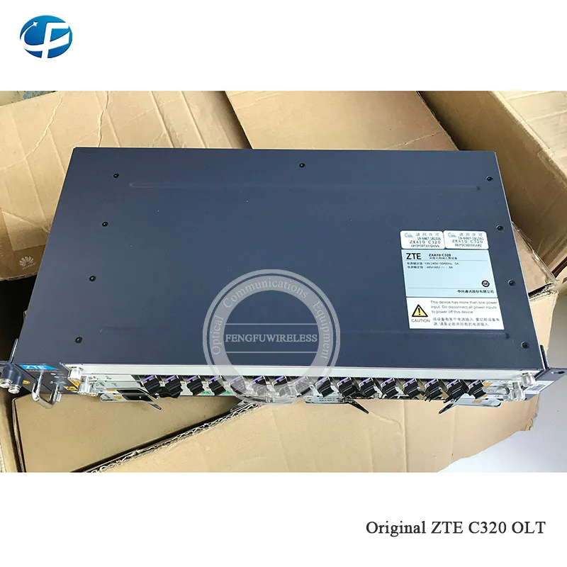 Мини zte C320 шасси OLT GPON AC источник питания с 10GE SMXA/3+ 1* коляска+ 16 портов GTGH C++ карта