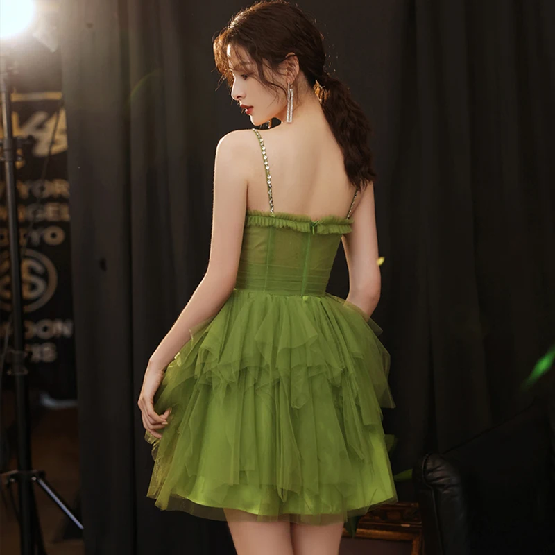 Short Cocktail Dress Above Knee Formal Evening Gown Mini Party Gown