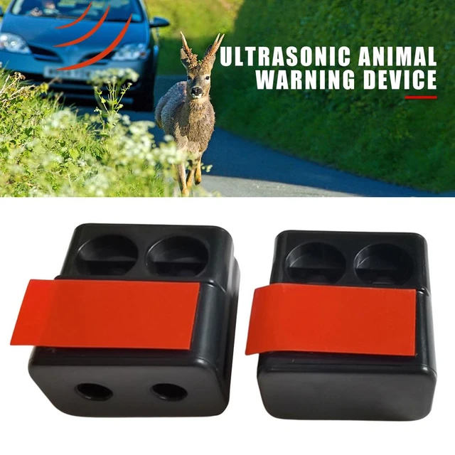 2pcs Voiture Cerf Sifflets Animal Alerte Auto Avertissement Sifflets  Système Alarme Double Construction Deer Sifflets Dispositif Pour Voiture