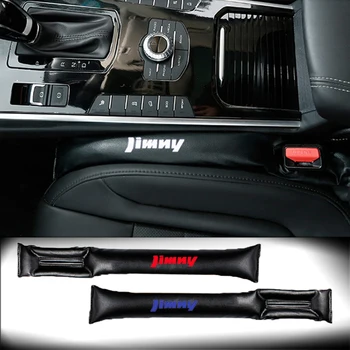 

For Suzuki Jimny 2pcs PU Leather Fillers Spacer Filler Slot Plug Car Seat Gap Pad Car Accessories