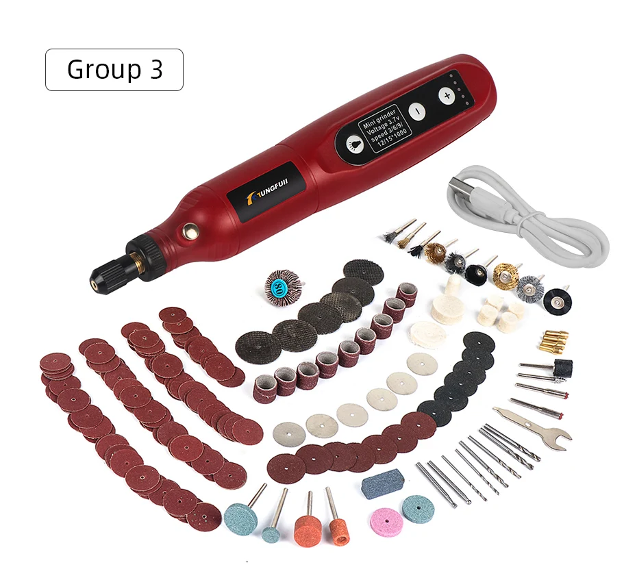 caneta de gravura sem fio com led