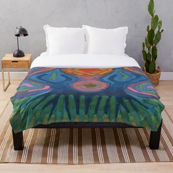 

Invisible Tree Throw Blanket Soft Sherpa Blanket Bed Sheet Single Knee Blanket Office Nap Blanket