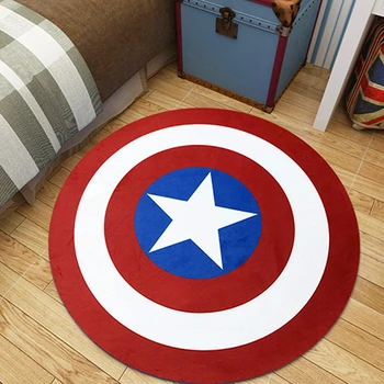 

Big Size The Avengers Carpet Marvel Plush Toys Mat Batman Spiderman Iron Man Captain America Rug Flannel Gift Mats for Kids
