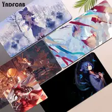 Yndfcnb touhou projeto anime novas chegadas mouse pad super criativo ins maré grande tamanho do jogo para deak esteira para overwatch/cs go