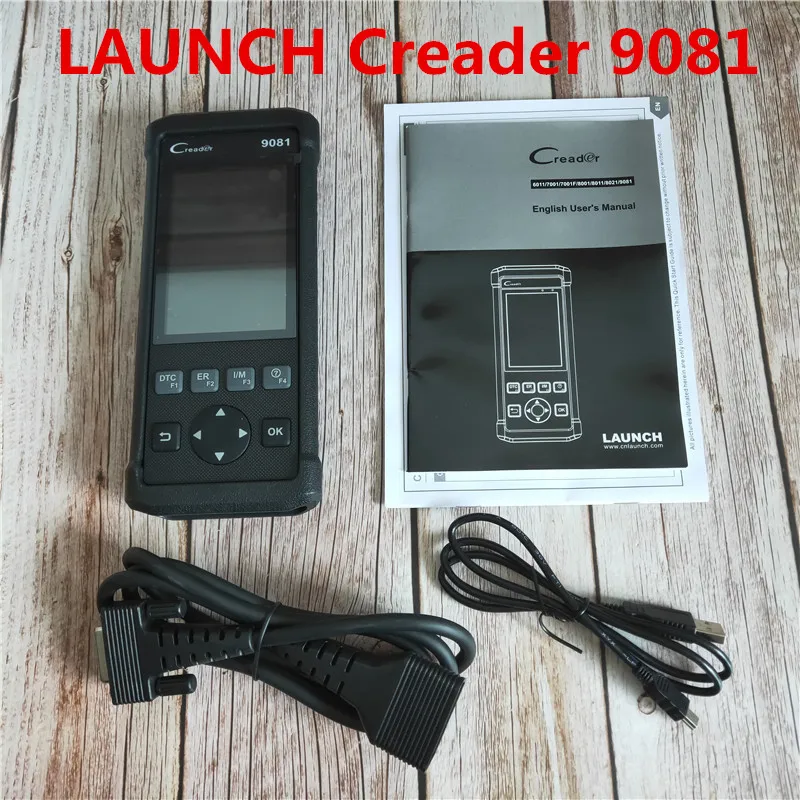

Launch Creader 9081 Full OBD2 Scanner Diagnostic Tool OBDII Auto Code Reader ABS SRS Oil EPB BMS SAS DPF Engine CR9081 Scan Tool