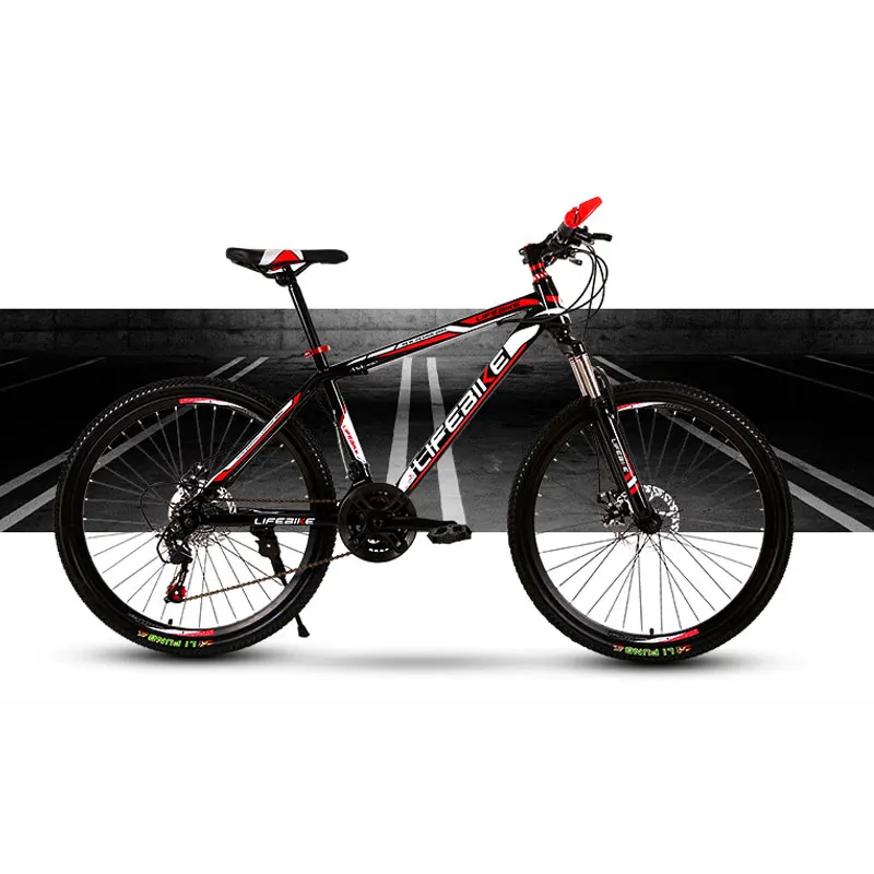 Mountain Bike Variable Speed Shift Double Disc Brake Shock Absorber Men and Women Bicycle Off Road New