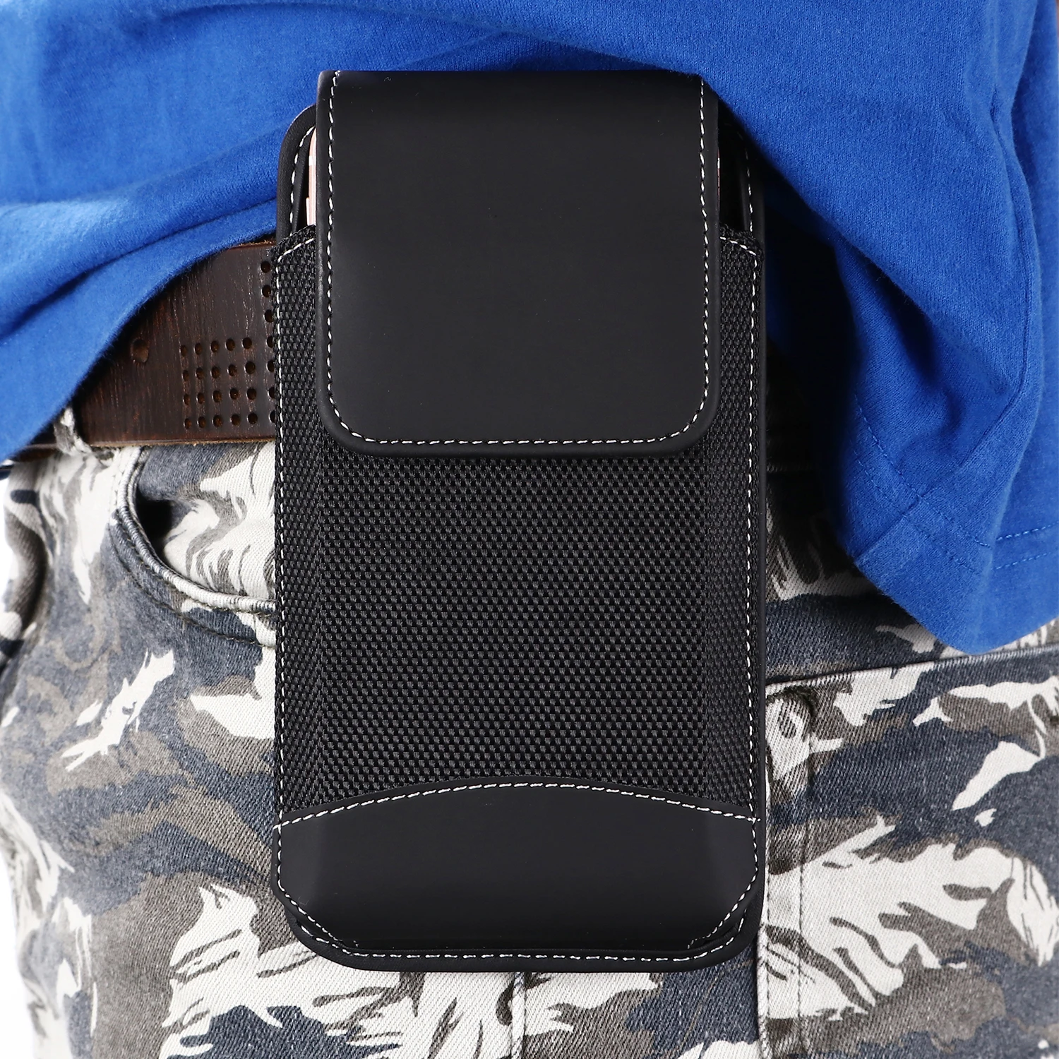 Universal Phone Pouch for iphone 12 Samsung Note 20 Ultra xiaomi POCO X3 moto LG Nokia oneplus enim Belt Clip Holster Waist Bag iphone 8 plus wallet case