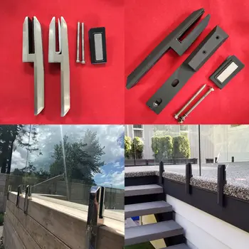 

Best Quality Frameless Side Mount Stainless Steel Pool Glass Fence Spigot Accessories