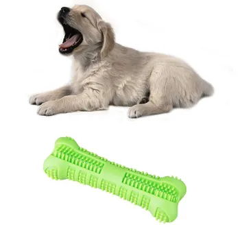 

Silicone Pet Molar Stick Toothbrush Alternative Toy For Dogs Eco Friendly Chew Toy For Teeth Cleaning Dropship***