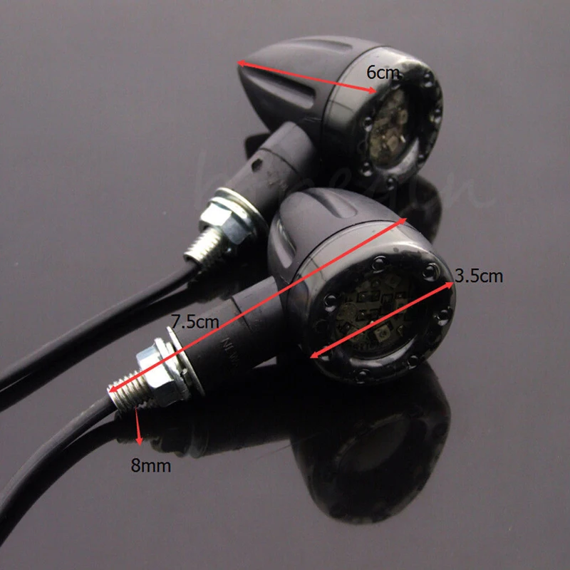 Сменный поворотник аксессуар Универсальный мотоциклетный светодиодный