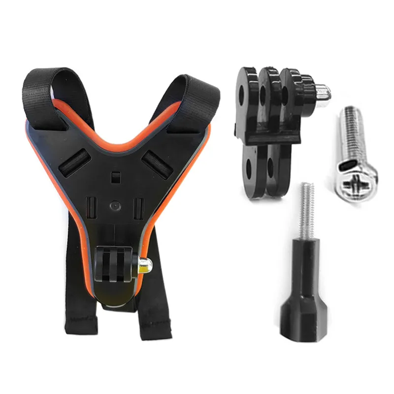 

High Quality Motorcycle Helmet Chin Mount with Phone Holder Bracket for GoPro Hero7/6/5 Camera Motorcycle Helmet Camera