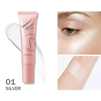 

Face Highlighter Cream Makeup Shimmer Bronzer Contouring Liquid Cream Illuminator Makeup High Gloss Face Makeup 12ml