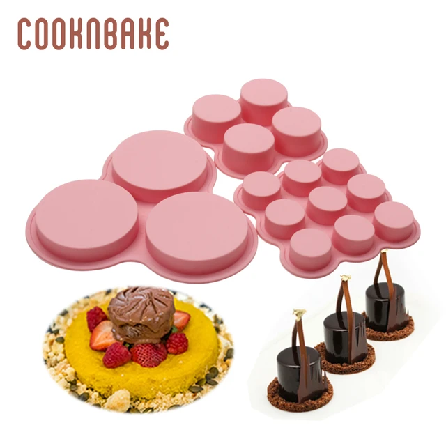 Cooknbake用シリコンモールド石鹸ラウンドケーキ菓子ベーキングツール手作り石鹸樹脂石膏型パンケーキ装飾フォーム