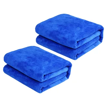 

2pcs Car Cleaning Towel Thicken Car Washing Towel Water Absorption Car Towel Practical Car Towel