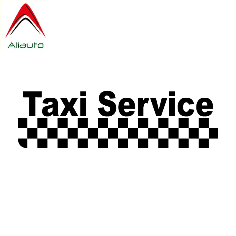 Aliauto Fashion Car Sticker Taxi Service Magnet Vinyl Motorcycles Decoration Sunscreen Waterproof Reflective Decals 15cm*4cm | Автомобили