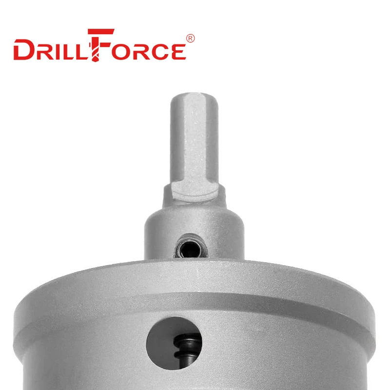 Фото Drillforce 14-100 мм TCT кольцевая пила сверло из сплава карбида кобальта стали резак Открыватель из нержавеющей стали набор для резки железа металла №3