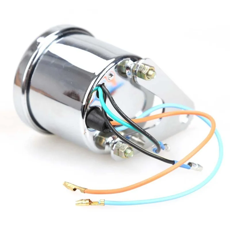 Universal Motorcycle Scooter 13000RPM Analog Tachometer Gauge Night Light