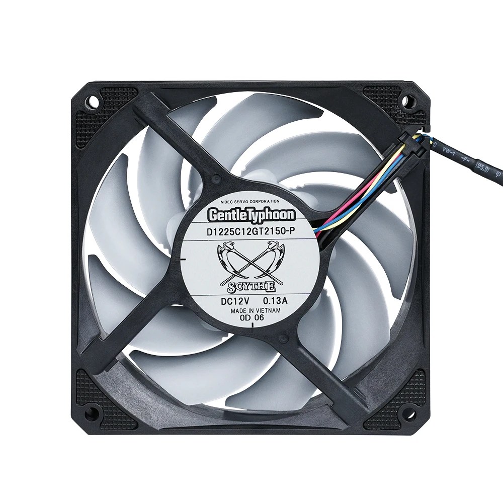 SCYTHE нежный Тайфун GT1850 2150 PWM GT3000 компьютер чехол вентилятор покрытый провод 12 см 4pin
